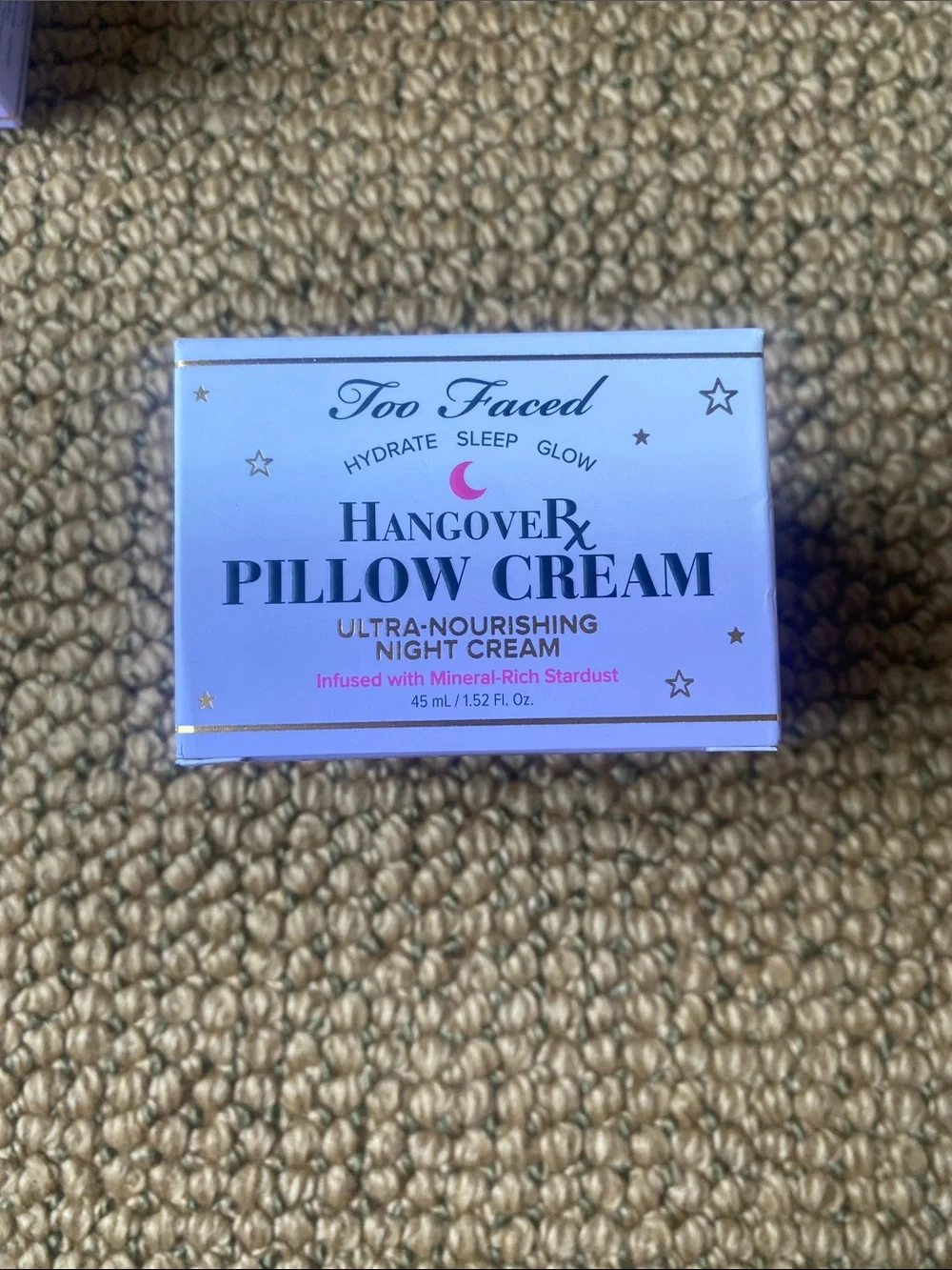 Too Faced Hangover Pillow Cream Ultra Nourishing Night Cream 45ml 1.52 fl oz NWT